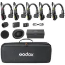Godox SkyTalk Air 5S 5-Person Full-Duplex Wireless Intercom Headset System (2.4GHz)