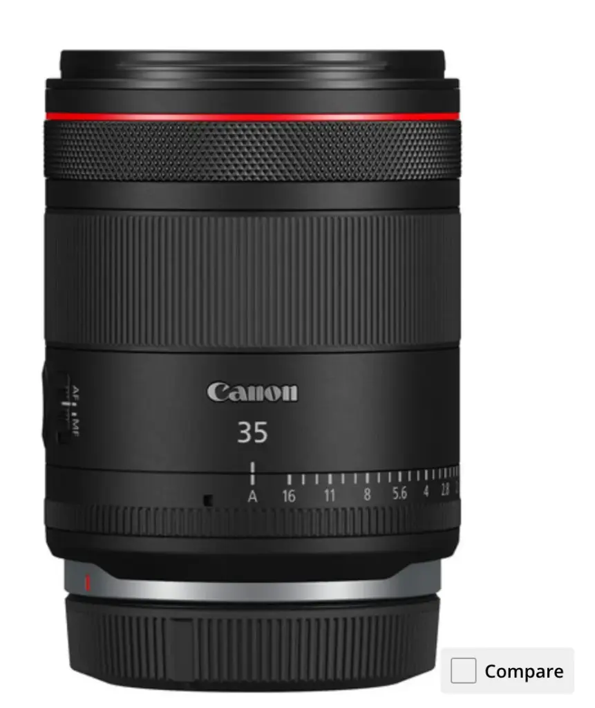 Canon RF 35mm f/1.4L VCM Lens