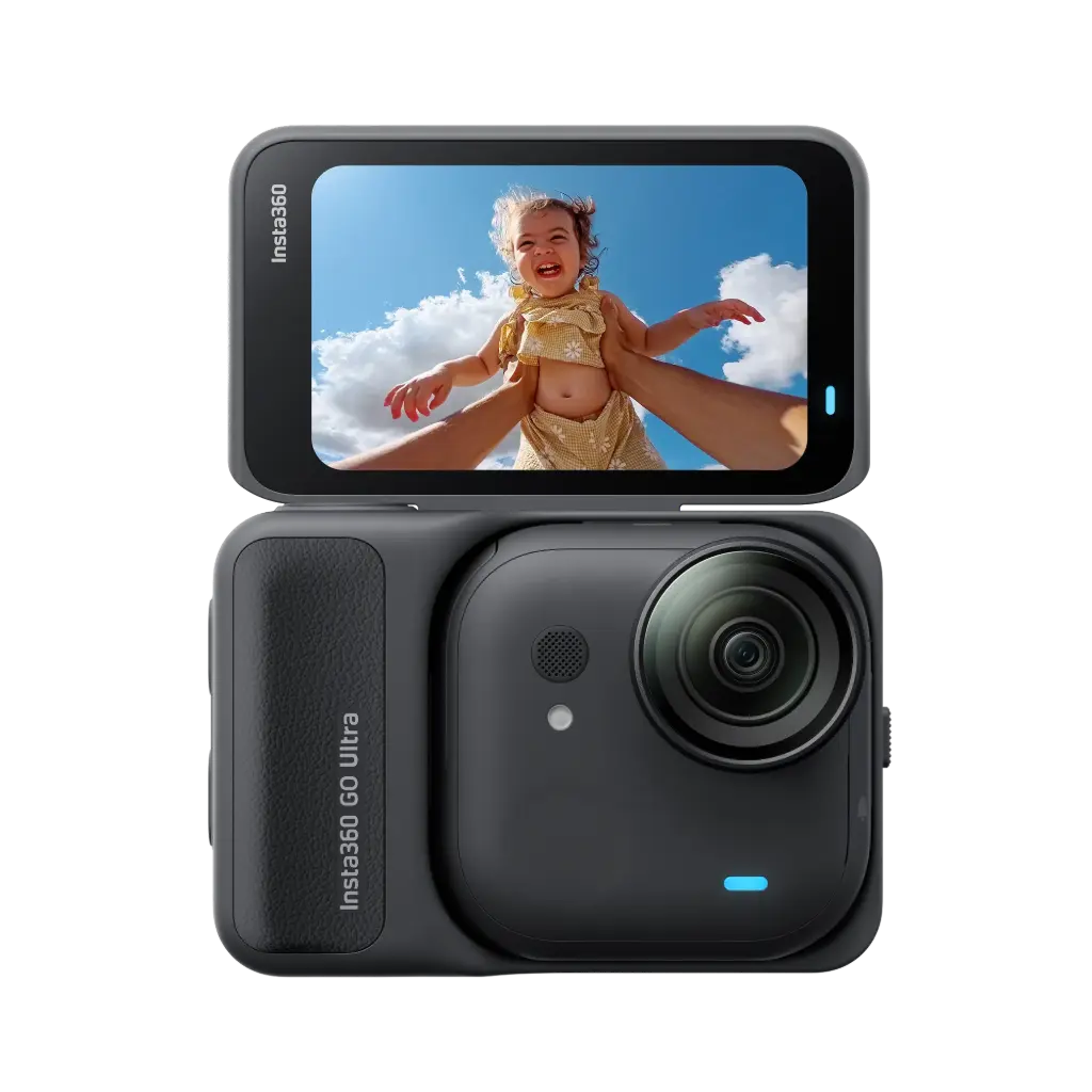 Insta360 GO Ultra 4K Action Camera Standard Bundle (Midnight Black)