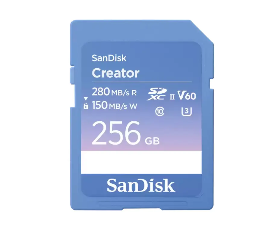SanDisk Creator SD UHS-II Card - 256GB 