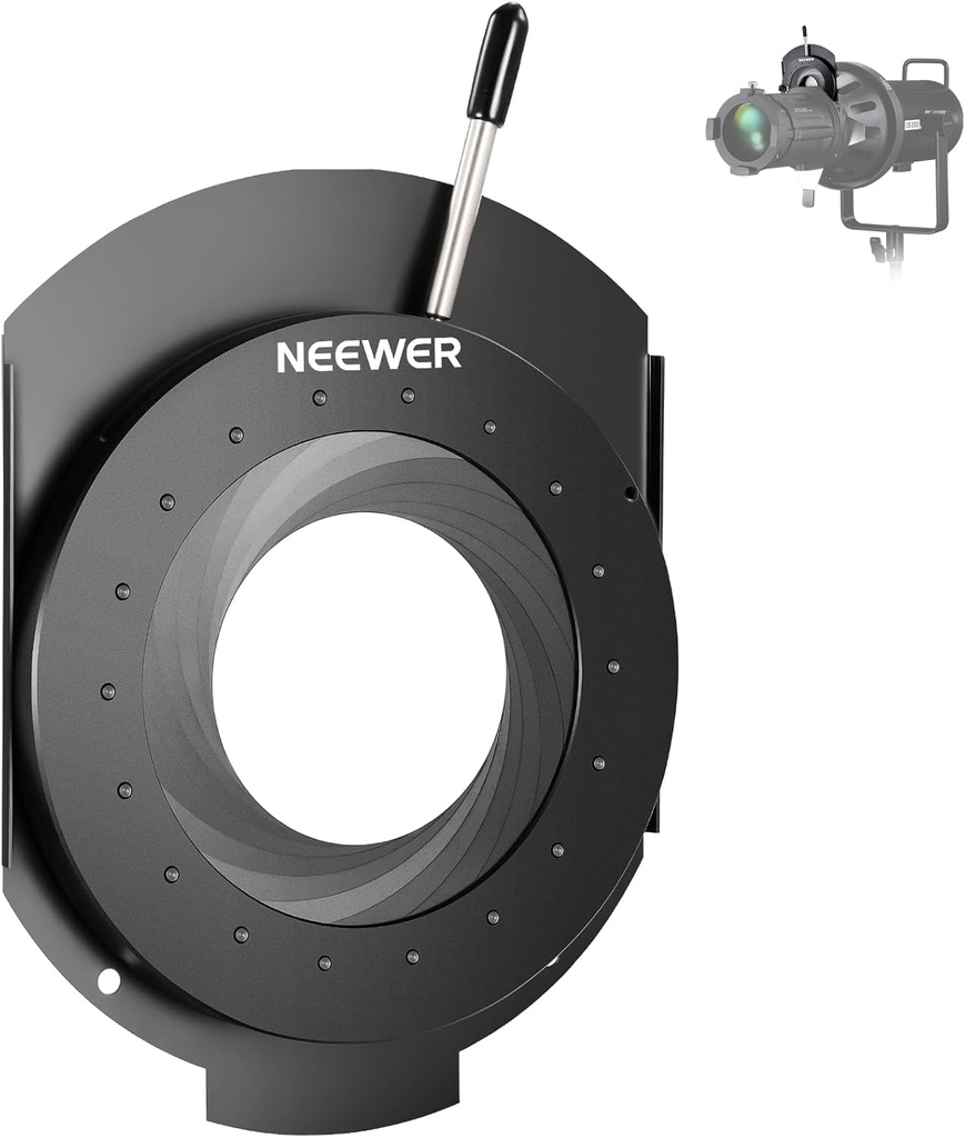 NEEWER ADJUSTABLE IRIS DIAPHRAGM FOR SPOTLIGHT SNOOT 33000069