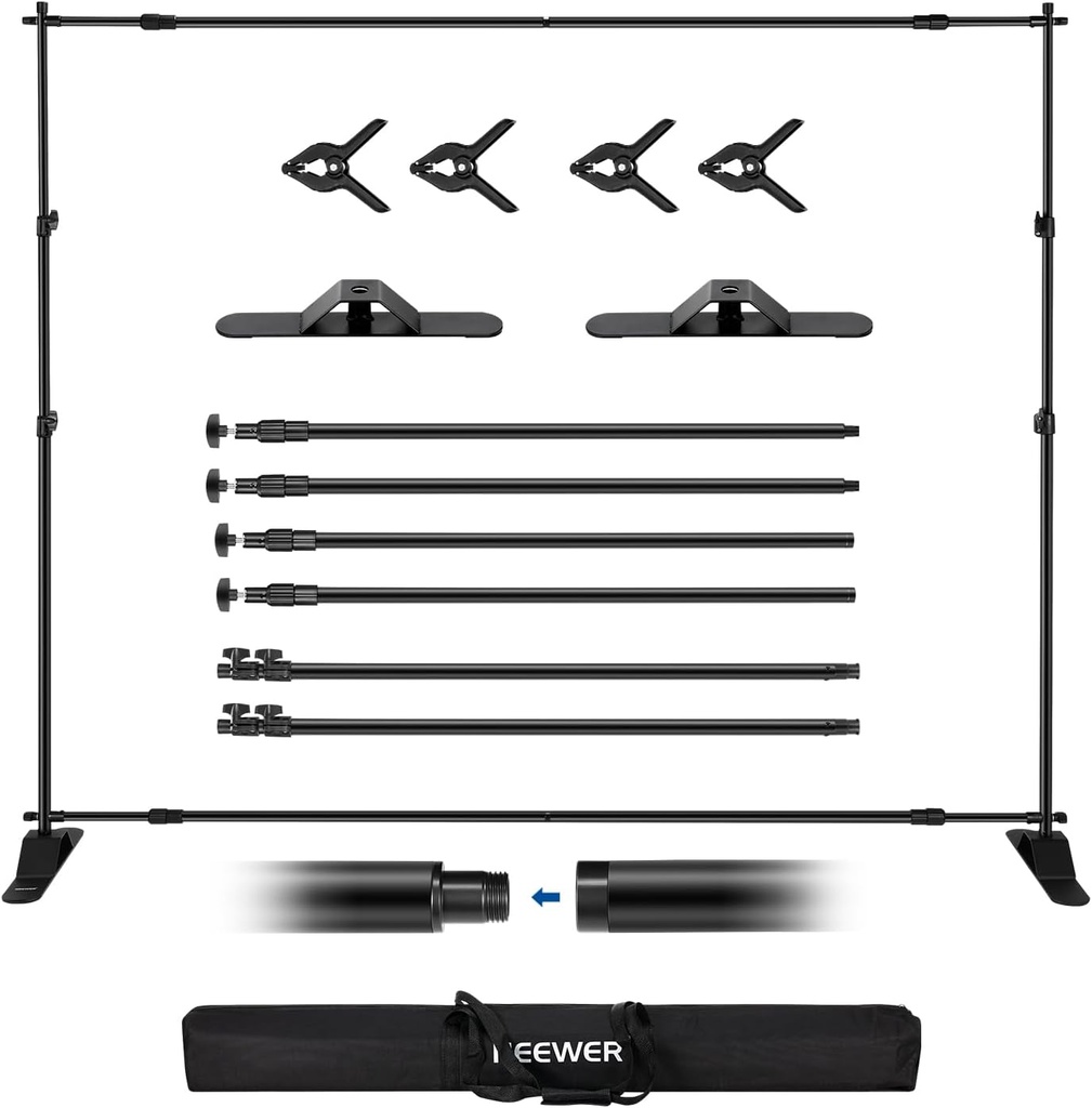 Neewer NK-ST300 Heavy Duty Backdrop Stand, 3.1x2.4m / 10x8ft (10103071)