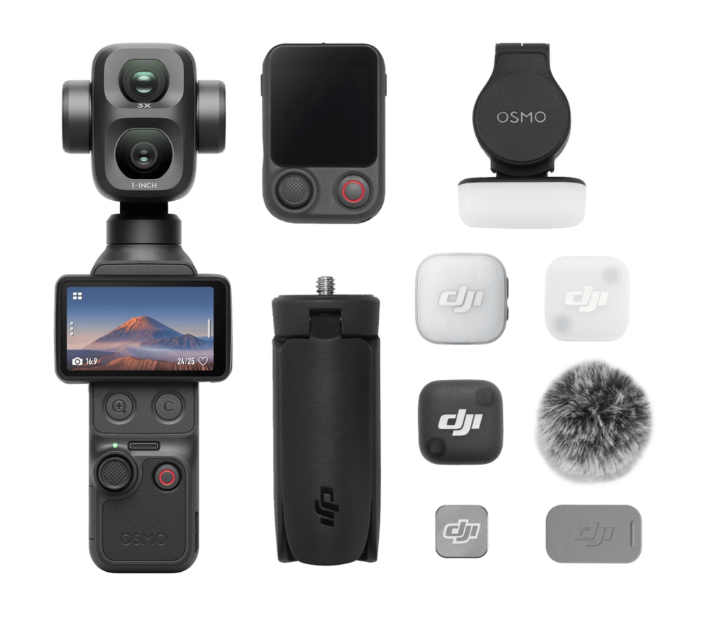 Handheld Gimbal Camera - DJI Osmo Pocket 4P (Vlog Combo)