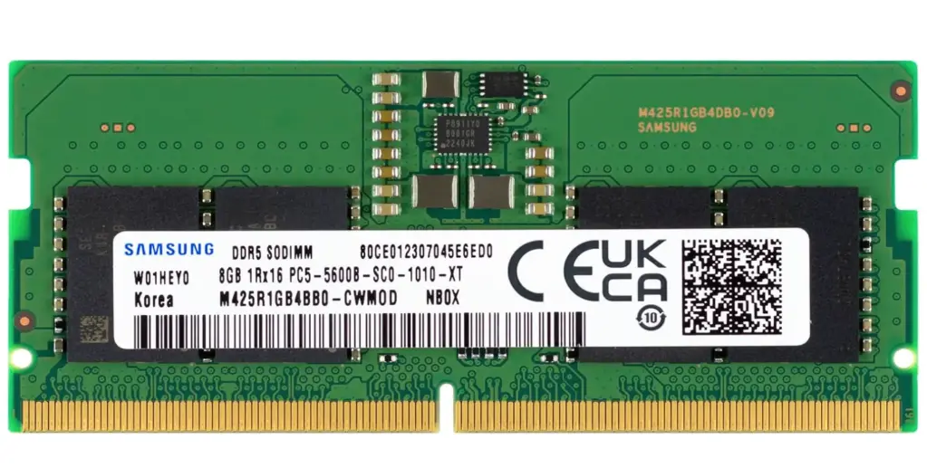 SAMSUNG 8GB DDR5 5600MHz Laptop RAM (SODIMM)