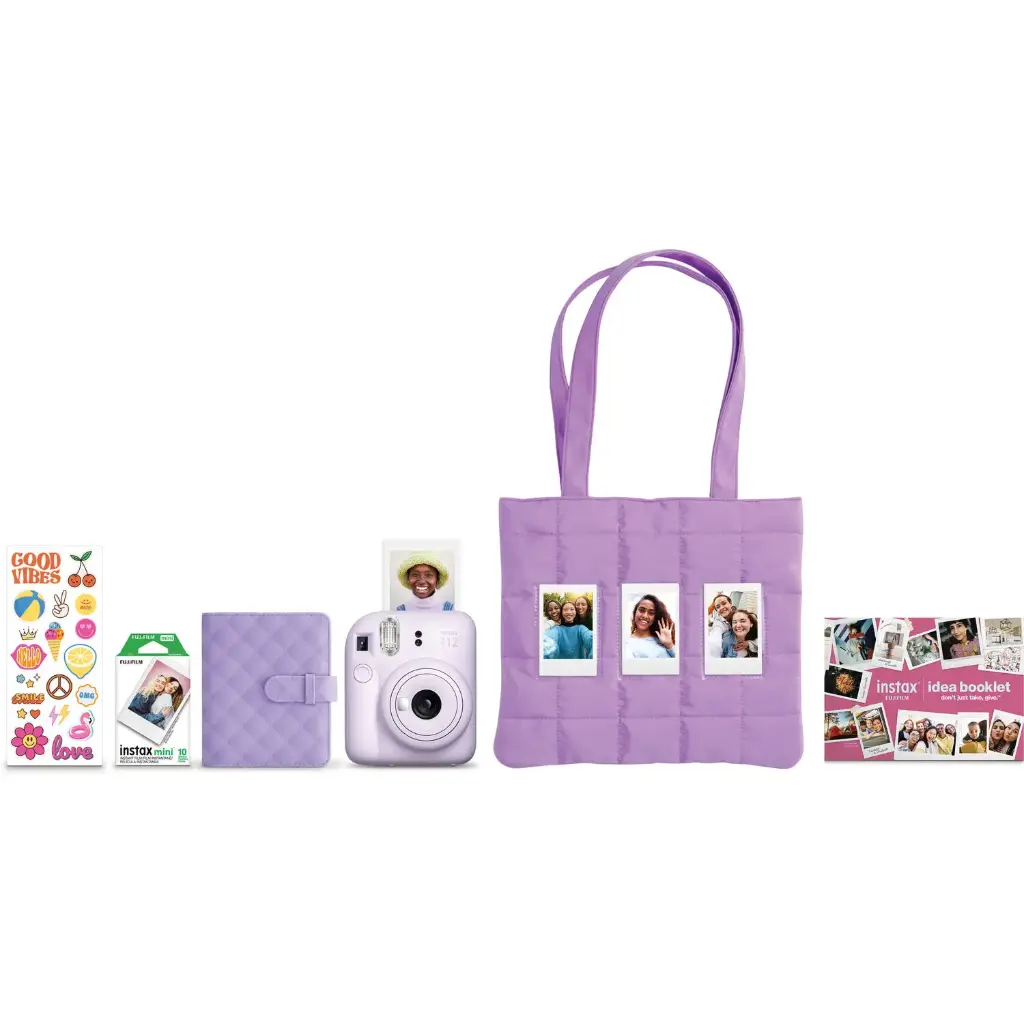 FUJIFILM instax mini 12 Instant Film Camera Holiday Bundle