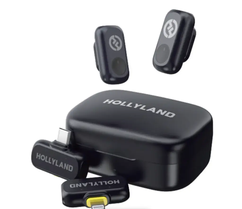 Hollyland Lark A1 Wireless Lavalier Microphone Combo (Lightning & USB-C)