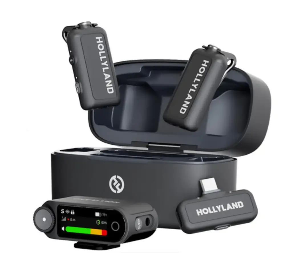 Hollyland Lark Max 2 Wireless Lavalier Microphone System Combo