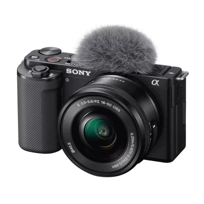 Sony ZV-E10 Vlogging Camera with 16-50mm Lens Kit (Black)