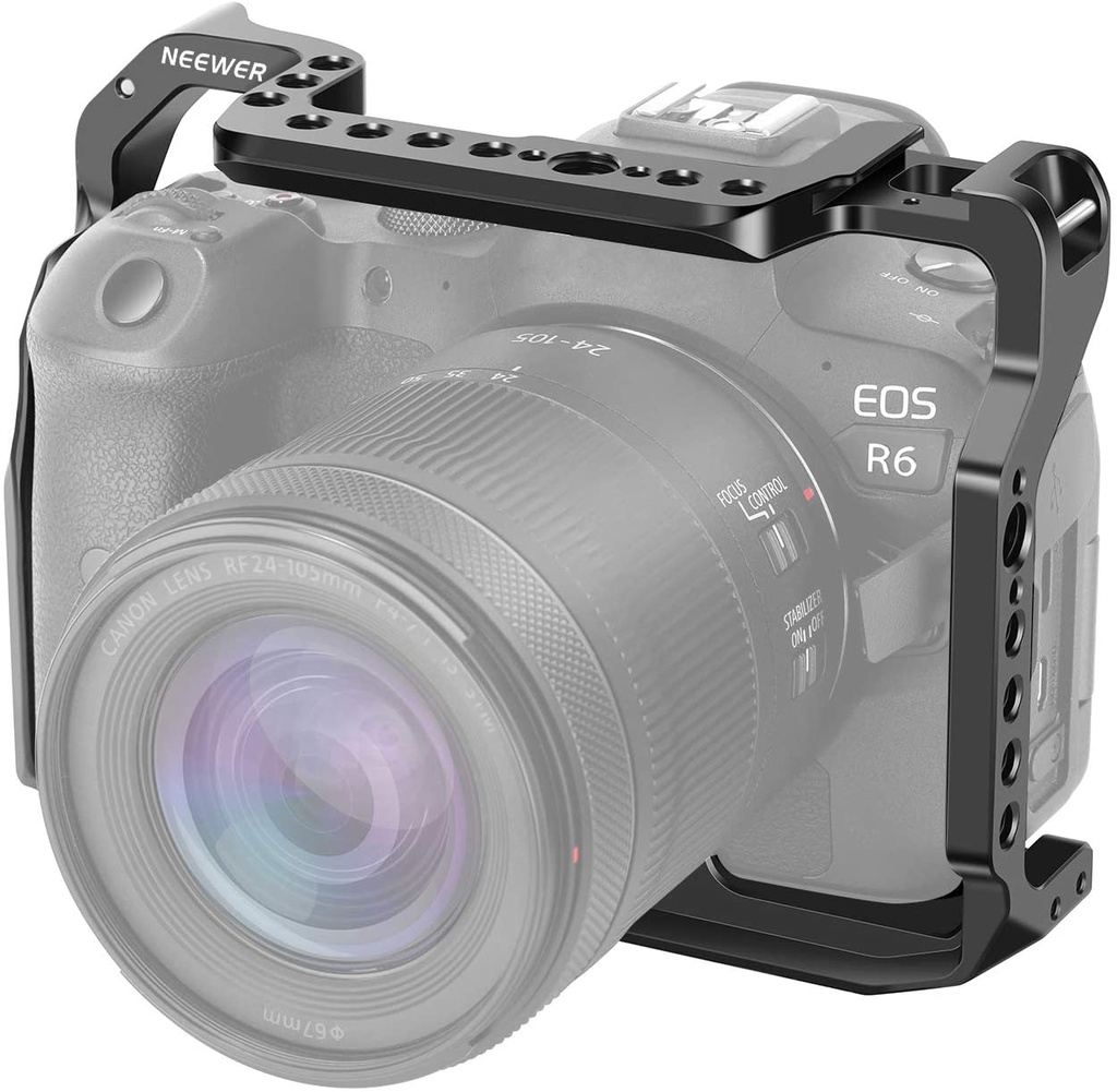 هيكل تثبيت كاميرا NEEWER موديل VS101 متوافق مع EOS R5 / R6 / R5C