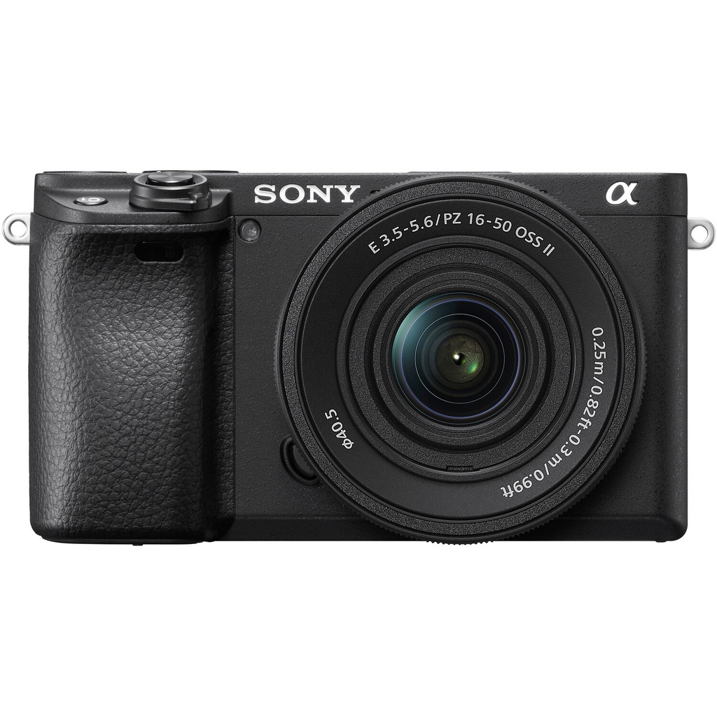 Sony Alpha a6400 Mirrorless Camera with 16-50mm Lens Kit (Black)
