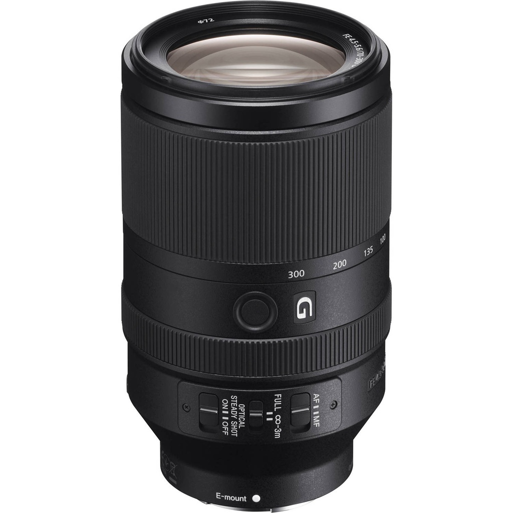 Sony FE 70-300mm f/4.5-5.6 G OSS Lens (SEL70300G, Full-Frame E-Mount)