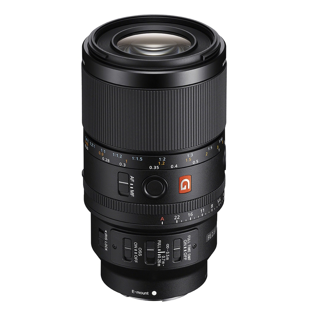 Sony FE 100mm f/2.8 Macro GM OSS Lens (SEL100M28GM, Full-Frame E-Mount)