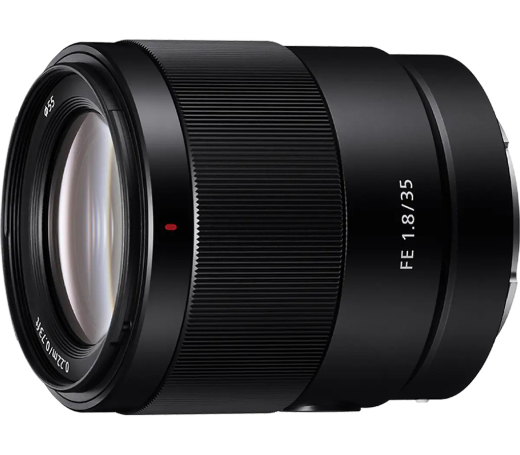 Sony FE 35mm f/1.8 Lens (SEL35F18F, Full-Frame E-Mount)