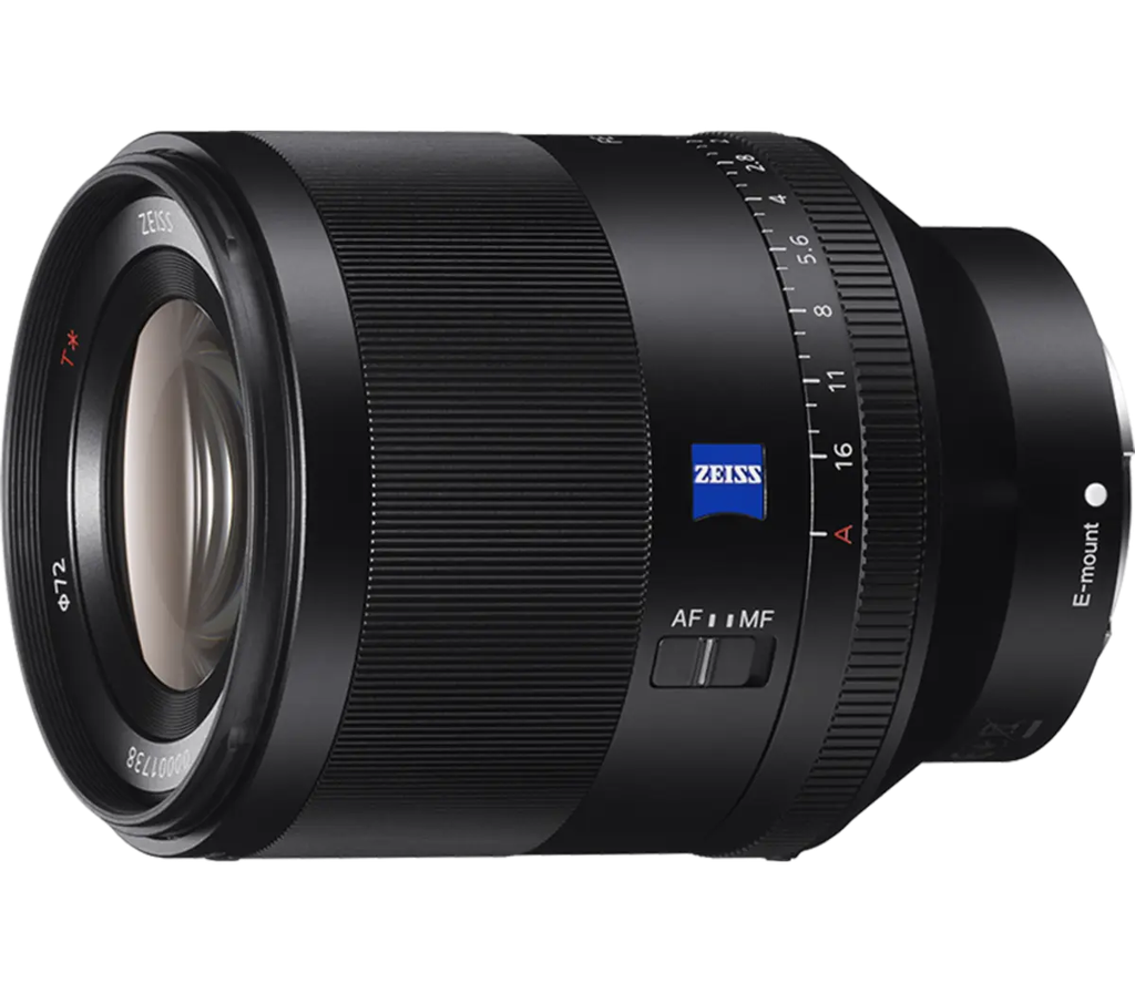 Sony Planar T* FE 50mm f/1.4 ZA Lens (SEL50F14Z, Full-Frame E-Mount)