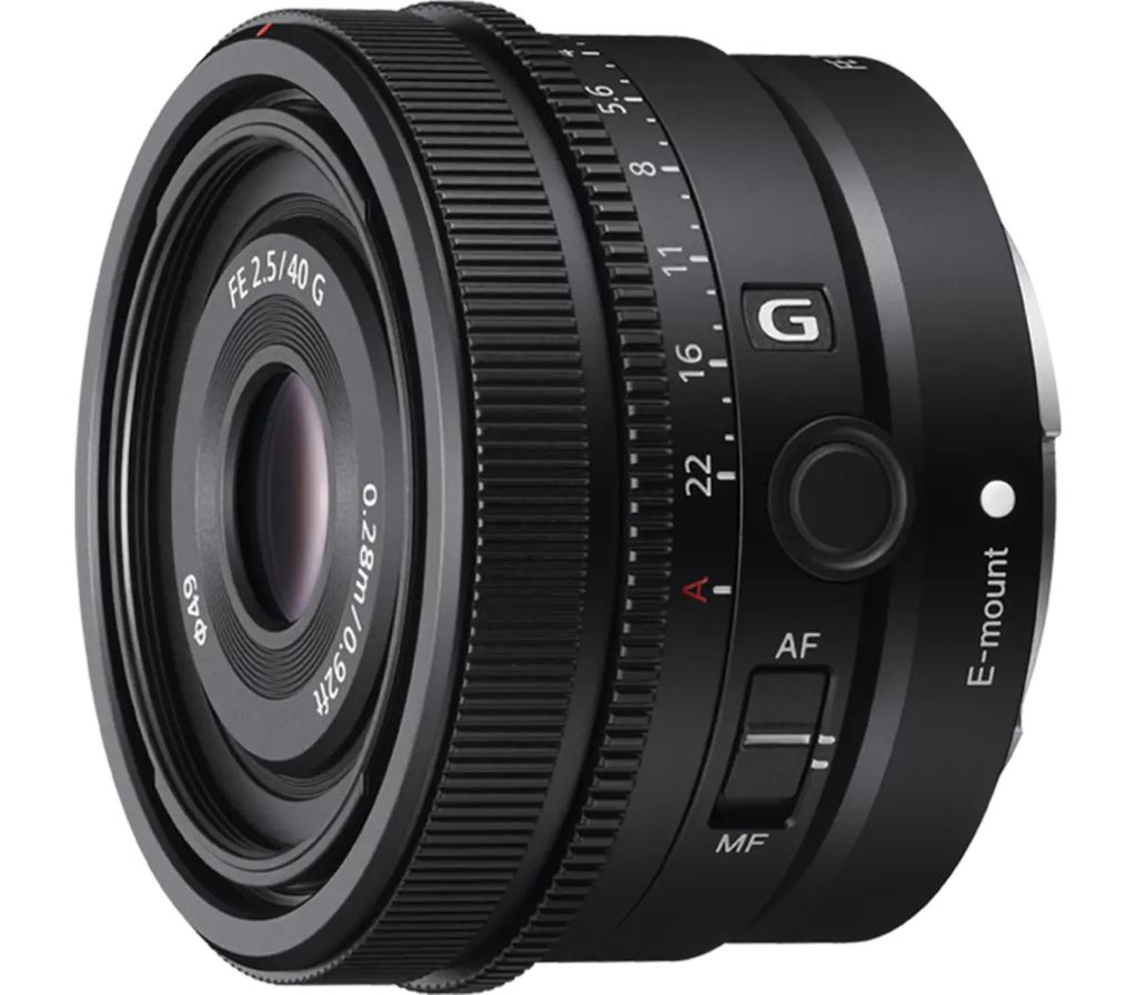 Sony FE 40mm f/2.5 G Lens (SEL40F25G, Full-Frame E-Mount)