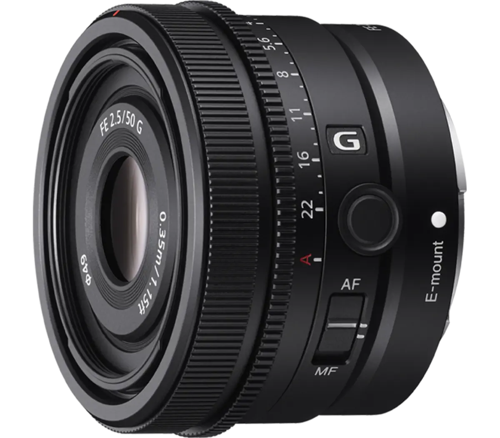 Sony FE 50mm f/2.5 G Lens (SEL50F25G, Full-Frame E-Mount)
