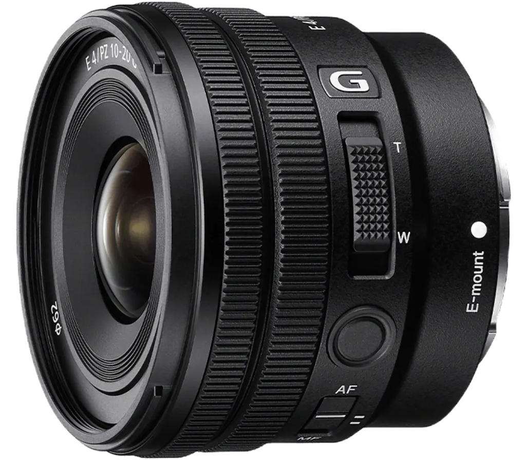 Sony E PZ 10-20mm f/4 G Power Zoom Lens (SELP1020G, APS-C E-Mount)