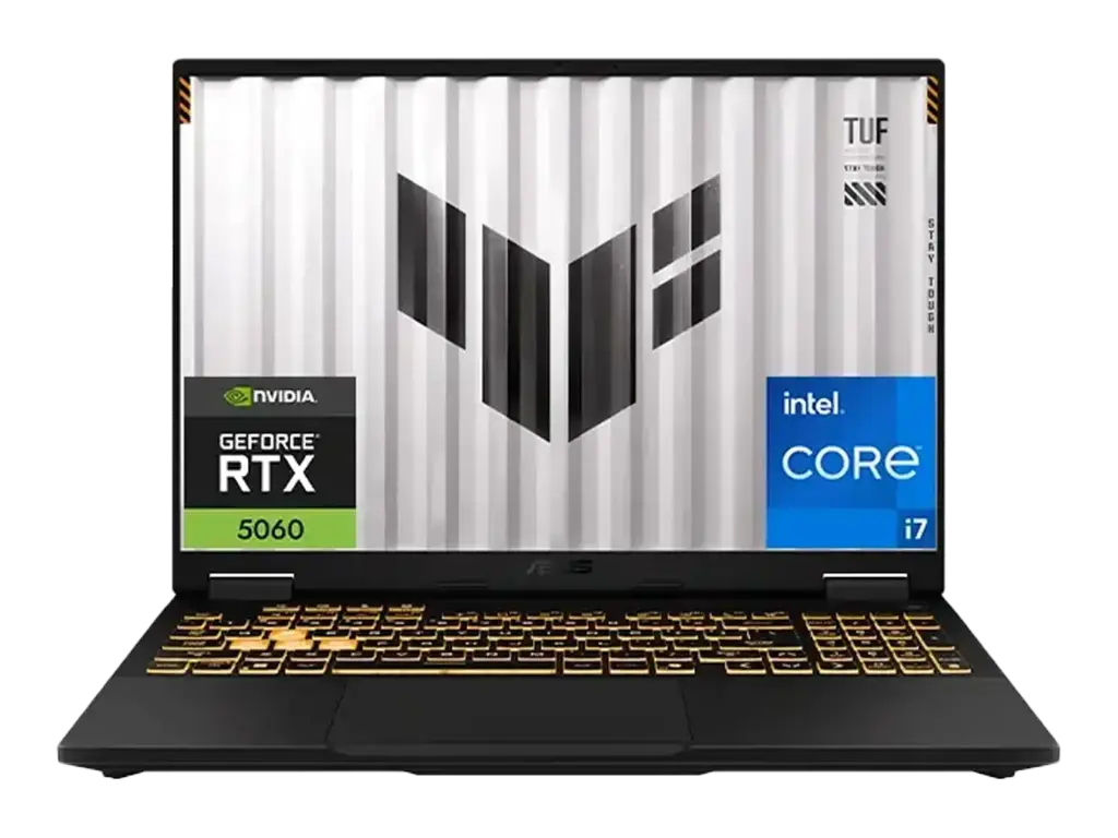 ASUS TUF Gaming F16 (FX608J) Gaming Laptop — Core i7 14th Gen14650HK, 16 GB RAM, 1TB SSD, GeForce RTX 5060 8G , Windows 11