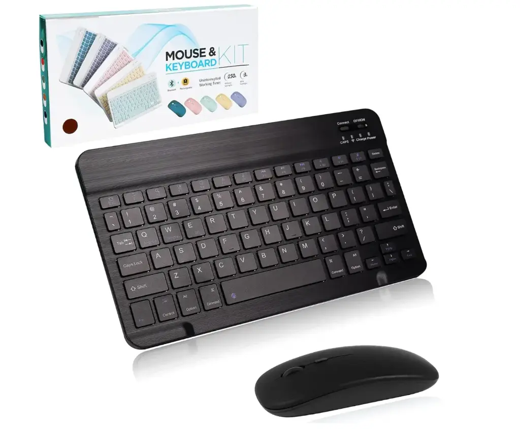 Wireless Keyboard & Mouse Combo Kit / Rechargeable Bluetooth Keyboard and Mouse Set