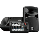 Yamaha STAGEPAS 400BT - 8-Channel Powered Mixer with Dual 2-Way Speakers & Bluetooth (400W)