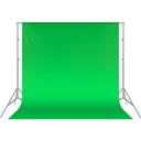 Neewer Chroma 1.8x2.8 meters Photo Studio 100 Percent Pure Polyester Collapsible Backdrop  (Background Only) - Green(10083667)