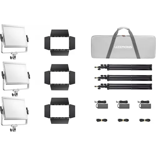 Godox Litemons LP600R RGB LED Light Panel (3-Light Kit) 