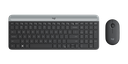 Logitech MK470 Slim Wireless Keyboard and Mouse Combo - 2.4 GHz USB Receiver