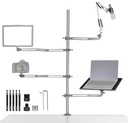 Neewer DS002 Overhead Camera Rig with Table Mount and Live Broadcast Arm Stand (10102962)