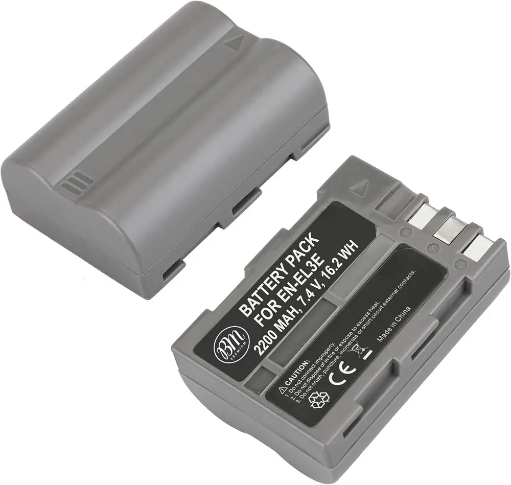 Replacement EN-EL3e battery