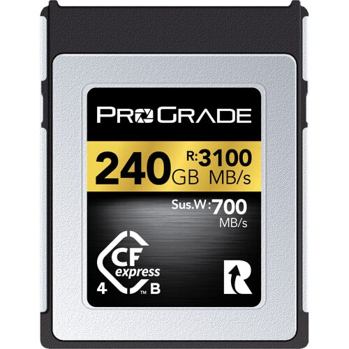 ProGrade 240GB CFexpress 4.0 Type B Gold