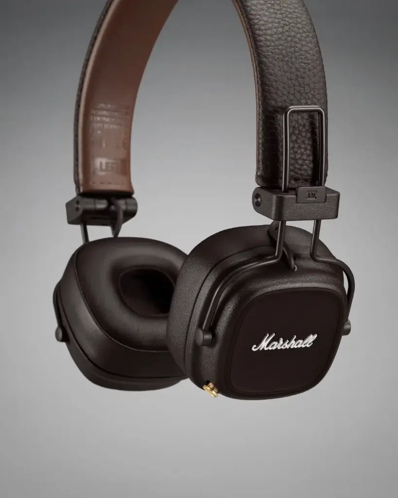 Marshall Major IV Wireless Headphones   Wireless Charging   80+ Hours of Wireless 
