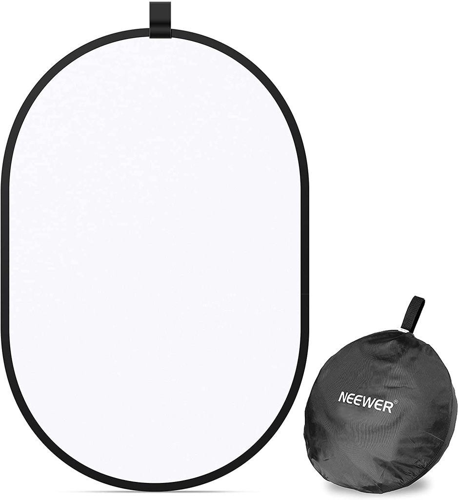 Neewer Collapsible Light Diffuser Panel 100x150cm/39.4"x59" with Carry Bag (10090905)