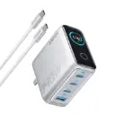 Anker Charger ( 140W, 4-Port, PD 3.1) with USB-C Cable