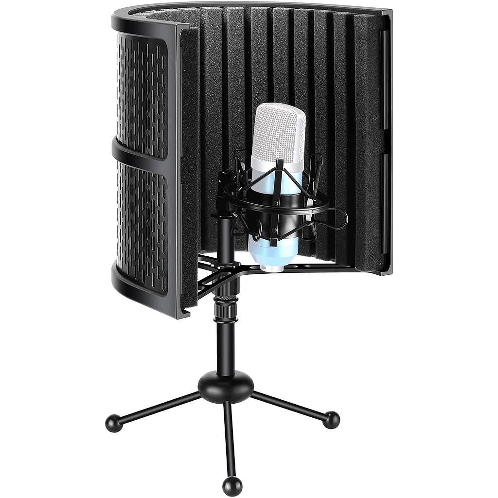 Neewer NW-12 Tabletop Microphone Isolation Shield with Tripod Stand (40093927)