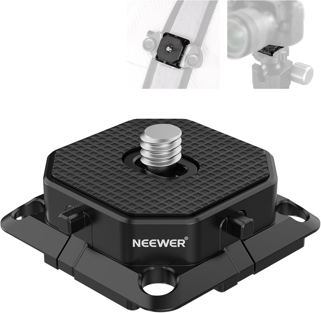 Neewer 38mm Square Arca-Type Quick Release Plate (10104281)