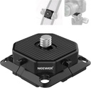 Neewer 38mm Square Arca-Type Quick Release Plate (10104281)