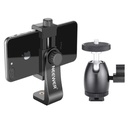 Neewer Rotatable Smartphone Clip with Cold Shoe Cradle Head (10098815)