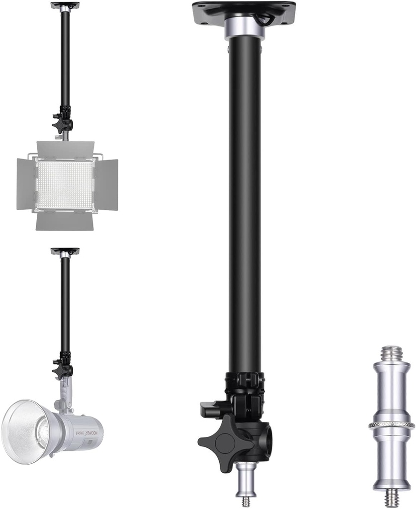 ذراع بوم قابل للتعديل للتثبيت على الحائط من NEEWER موديل ST-WM60.