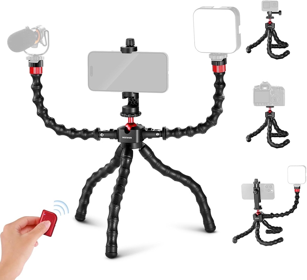 Neewer T91 Flexible Mini Tripod Stand for Smartphones (10102668)