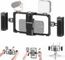 Neewer Upgraded Smartphone Vlogging Rig and Video Stabiliser with Dual Handles (10102123)