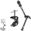 Neewer Upgraded Super Clamp with 11in Articulating Friction Magic Arm (10100296)