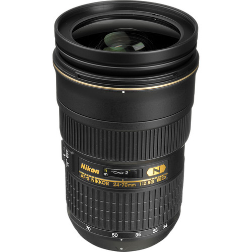 عدسة نيكون AF-S NIKKOR 24-70مم f/2.8E ED VR
