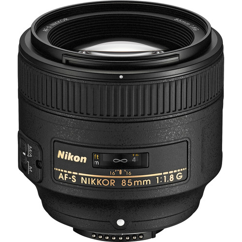 عدسة نيكون AF-S NIKKOR 85مم f/1.8G
