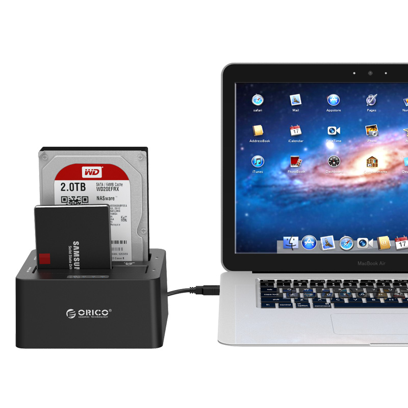 ORICO 6629US3-C Dual-Bay Hard Drive Docking Station (USB 3.0)