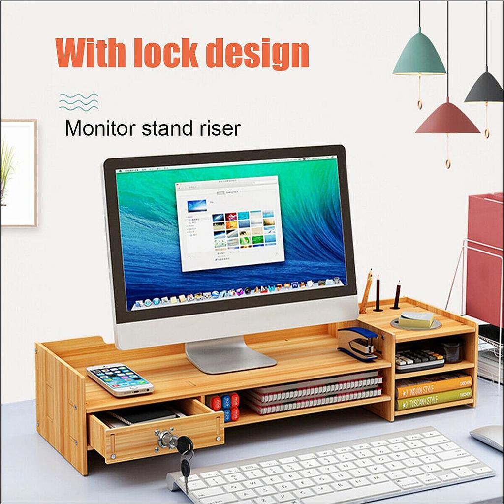 monitor desktop organizer