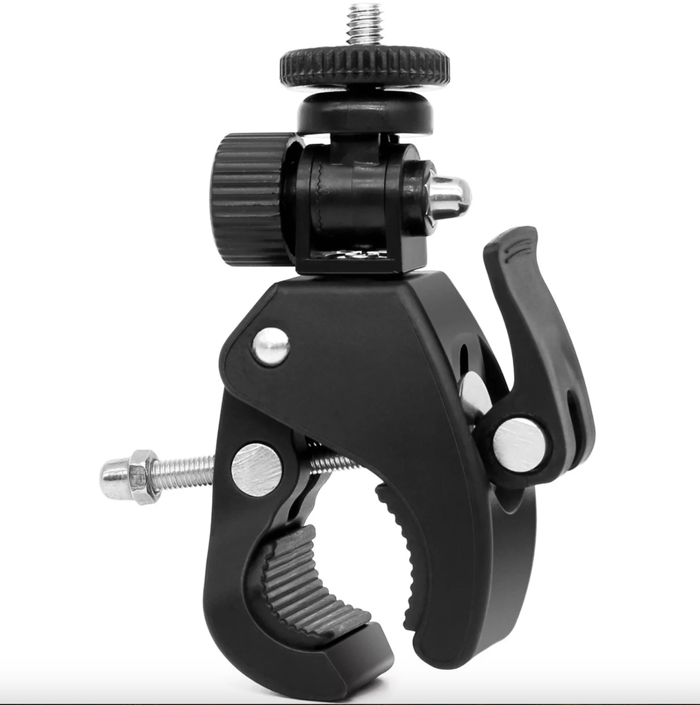 Photography Clamp with 180-Degree Rotation and 1/4" Screw