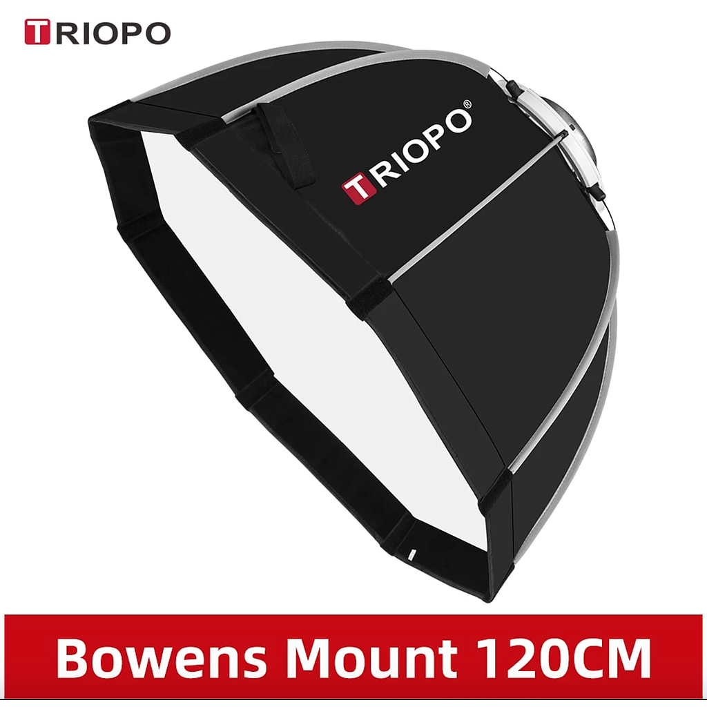 Triopo 120cm K2 Photo Bowens Mount Portable Octagon Umbrella Outdoor SoftBox