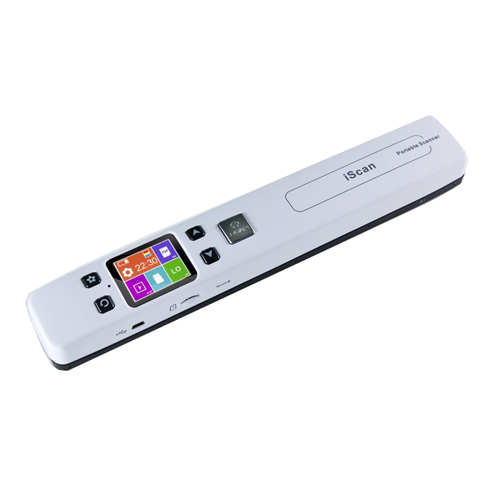 iScan Handheld Portable Document Scanner (900 DPI, A4, JPG/PDF)