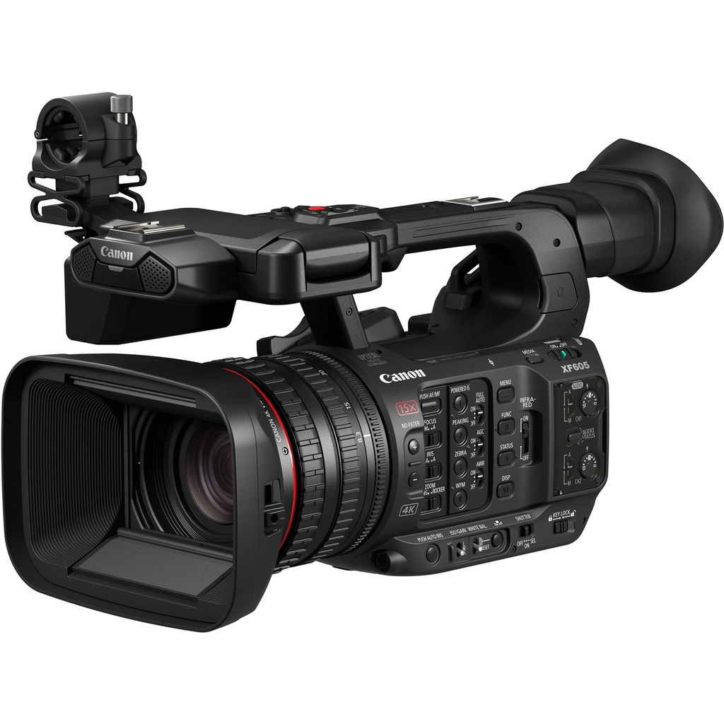 Canon XF605 UHD 4K HDR Professional Camcorder