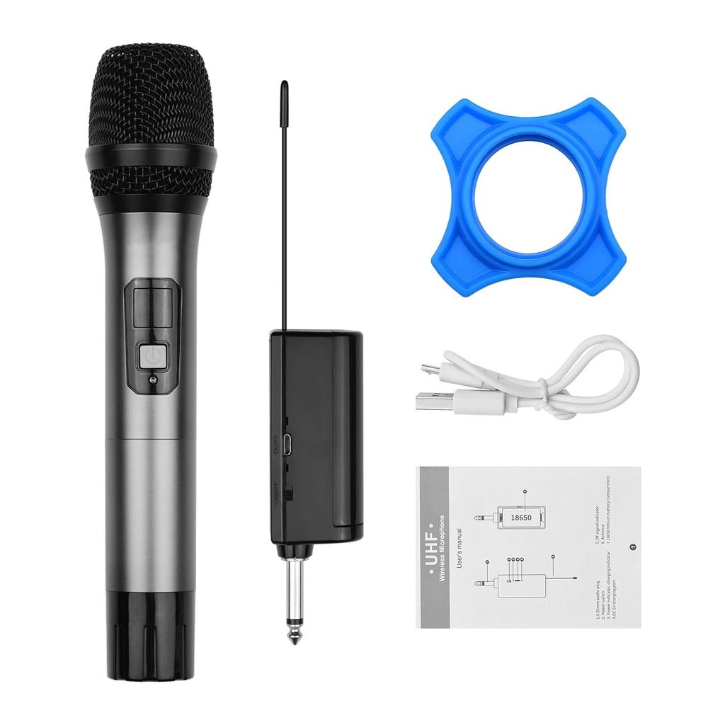 Professional Wireless Microphone with USB-C Charging